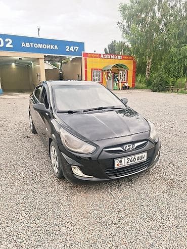 a6 c4: Hyundai Solaris: 2013 г., 1.6 л, Автомат, Бензин, Седан — 1