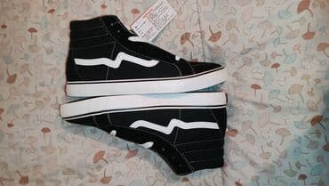 прокат национальных костюмов для детей: Мужские кроссовки, 43, Vans, Новый, цвет - Черный, Самовывоз — 3