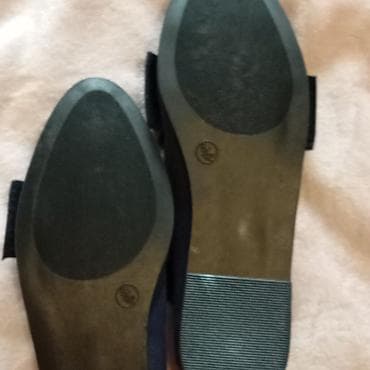 Мокасины и лоферы: Балетки/лоферы 42 размера женские Sole Sensation - Цвет: тёмно‑синий — 6