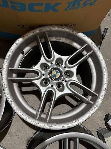 bew e39: Литые Диски R 17 BMW, Комплект, отверстий - 5, Б/у — 3