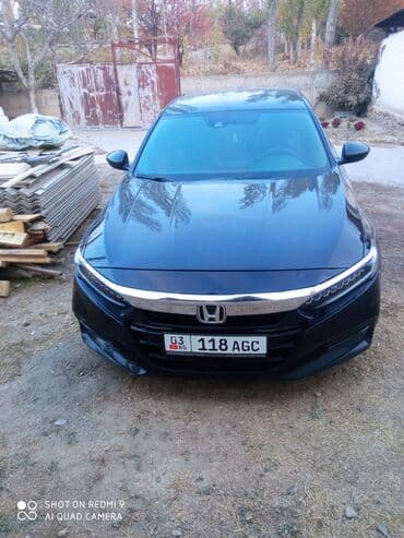 Honda Accord: 2019 г., 1.5 л, Вариатор, Бензиновая, Седан at lalafo.kg Honda Accord: 2019 г., 1.5 л, Вариатор, Бензиновая, Седан