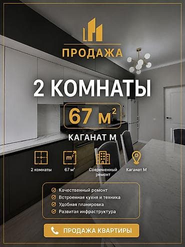Квартиры: 4 комнаты, 67 м², Элитка, 4 этаж, Косметический ремонт — 1