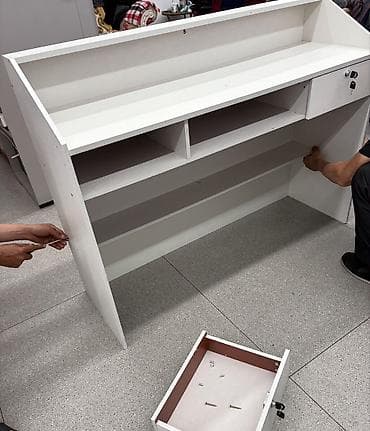 Стойка администратора/кассовая стойка для магазина - Цвет: белый — 4