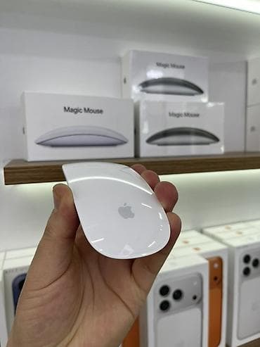 wifi extender: Беспроводная мышь Apple Magic Mouse (белая) - Сенсорная верхняя — 2