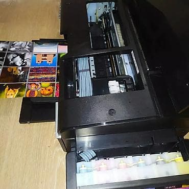 dell g7: Принтер Epson L805 Wi-Fi 6 цветов печать с телефона, рабочий — 2