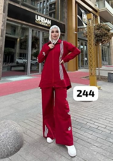 Спортивная одежда: Женский спортивный комплект «244» - Стильный мусульманский — 4