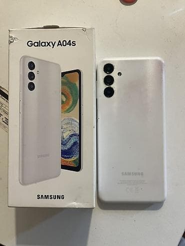 redmi note 9 64: Samsung Galaxy A04s, Б/у, 64 ГБ, цвет - Белый, 2 SIM — 1