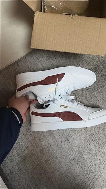 Мужские кроссовки, 43, Puma, Новый, цвет - Белый, Самовывоз