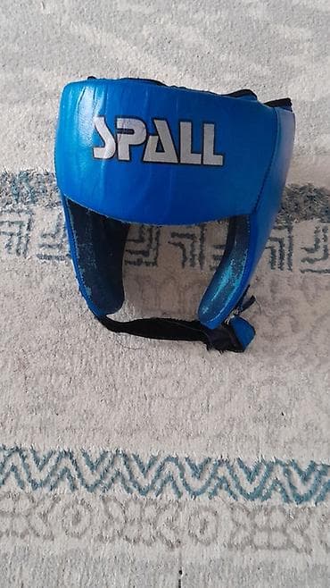 Боксерский шлем SPALL, синий - Тип: защитный шлем для
