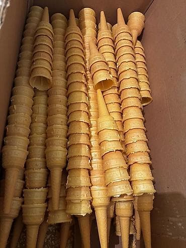 Бизнес үчүн жабдуулар: Мороженое аппарат сатылат, жаңы иштетилген эмес, смесь, рожоктору — 5