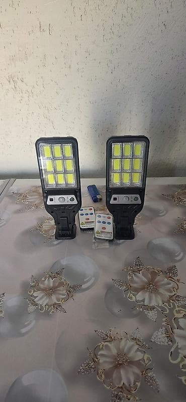 Солнечные панели: Солнечные уличные светильники с пультом ДУ - Панель на солнечной — 2