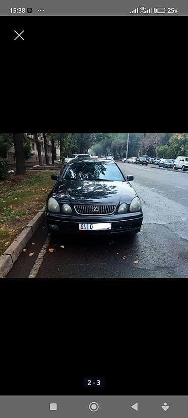 lexus gs 190: Lexus GS: 2001 г., 3 л, Автомат, Бензин, Седан — 2