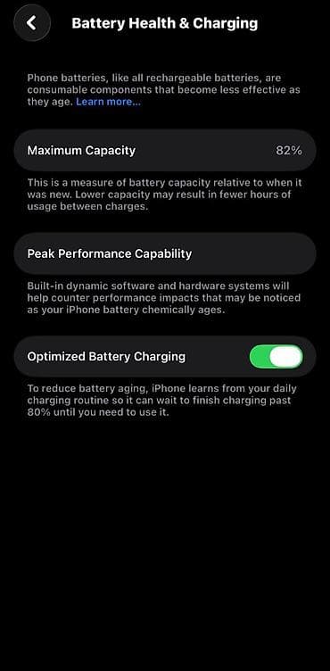 Уюлдук телефондор жана аксессуарлар: IPhone 13 Pro, Колдонулган, 512 ГБ, Графит, Каптама, 82 % — 9