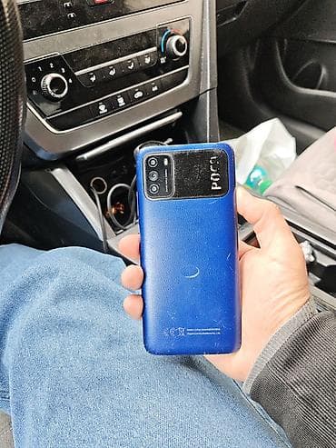 google pixel 6: Poco M3, түсү - Көк — 2