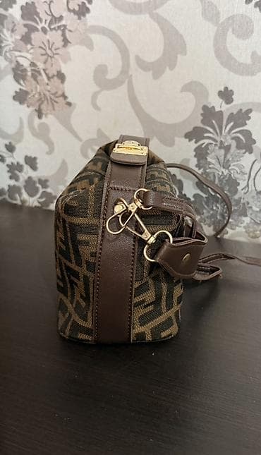 maikl kors: Классическая сумка, Fendi, Материал: Искусственная кожа, Регулируемый ремень, Женские — 2