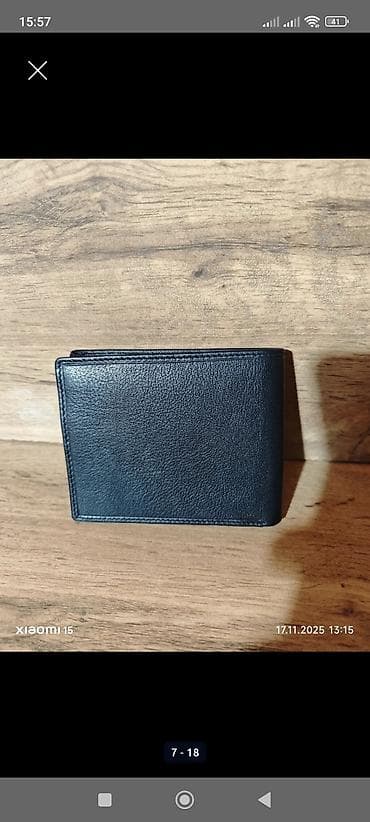 барсетка натуральная кожа: Портмоне — 7