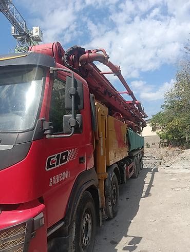 автобетононасос цена: Услуги бетон насос Помпа Высота 76 метров Помпа час 12000 сом до 10 — 1