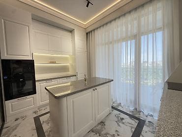 Недвижимость: 4 комнаты, 130 м², Элитка, Ала-Арча ТРЦ Элитка, 11 этаж, Дизайнерский ремонт — 6