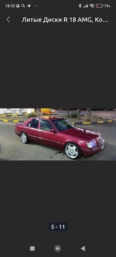 диски на мерседес моноблок: Колеса в сборе R 18, Комплект, Легковые, Литые, отверстий - 5 — 5