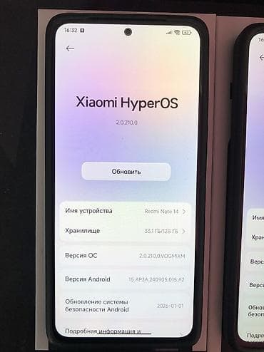 redmi 9s: Redmi, Redmi Note 14, Б/у, 128 ГБ, цвет - Черный, 2 SIM — 8