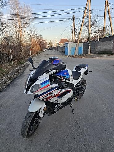 матор мотоцикл: Спортивный мотоцикл в обвесе под HP4/RR BMW реплика 250 куб один в — 8