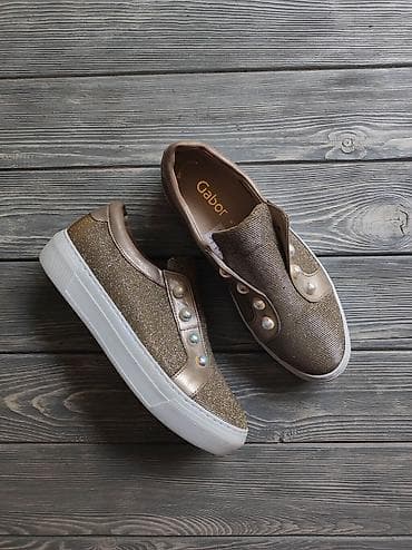 Сапоги: Лоферы, 38, Gabor, Новый, цвет - Бежевый, Самовывоз — 2