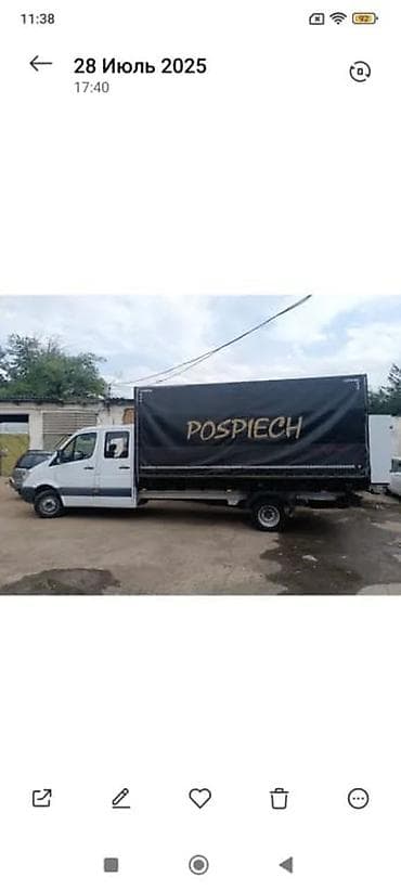 sprinter 416: Легкий грузовик, Mercedes-Benz, Дубль, 3 т, Б/у — 1