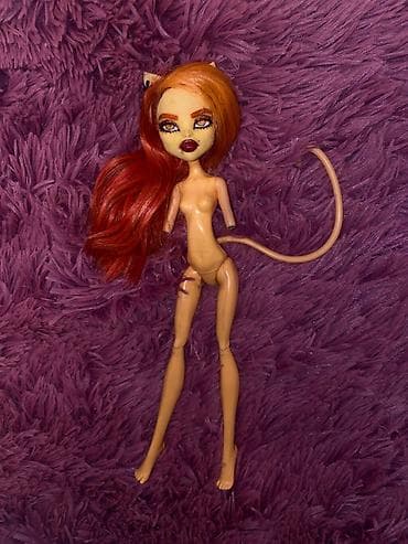 в единственнои экземпляре: Кукла Monster High – Toralei Stripe ооак нюд без кистей — 1