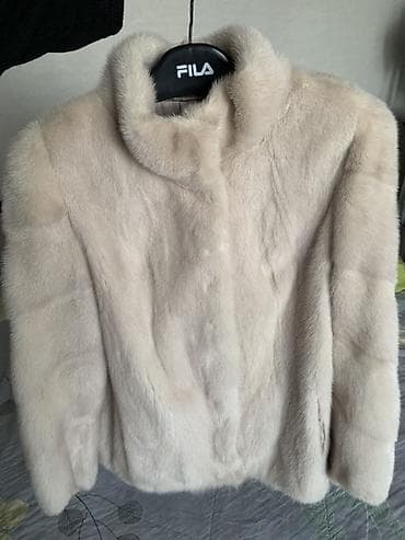 Шуба, Норка, Короткая модель, XL
