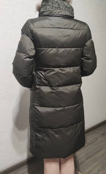 рн: Теплое Зимнее пальто длина по колено, на рост до 170 см. Размер 42 — 3