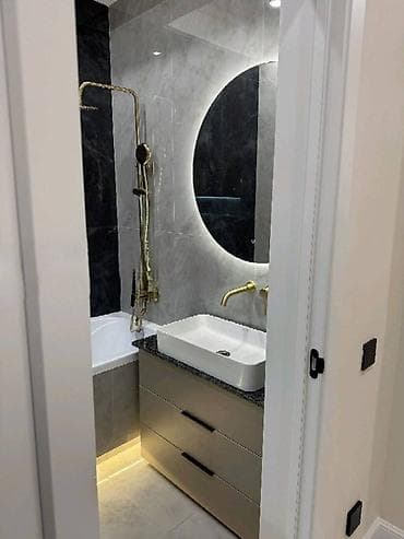 раззакова 15: 2 бөлмө, 42 м², Элитка, 14 кабат, Дизайнердик ремонт — 4