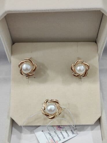 свадебные платья от производителя: Набор украшений, Проба 925, Женские, Новый — 3