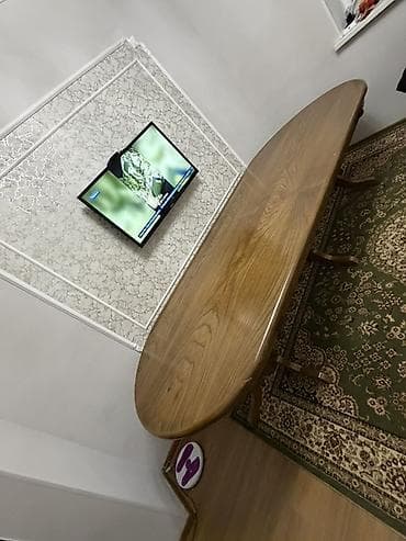 овальные кухонные столы: Стол для зала, Не раскладной, Овальная — 2