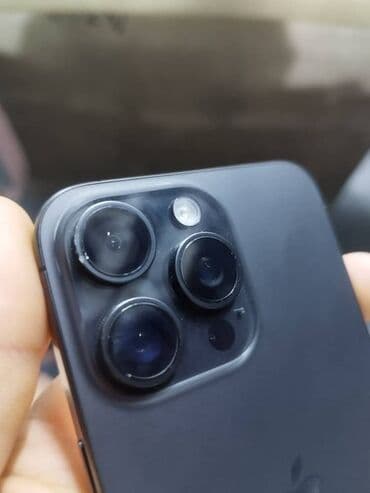 IPhone 15 Pro Max, Б/у, 256 ГБ, Графит, Зарядное устройство, 89 %