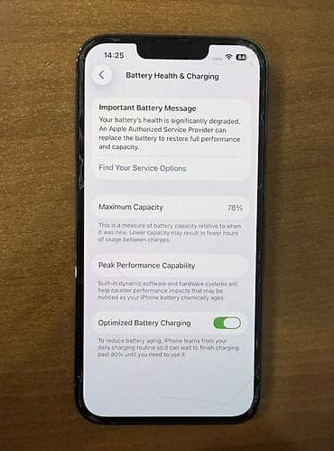 поменяюсь: IPhone 13 Pro, 128 ГБ, Sierra Blue, 78 % — 3