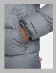 спортивное оборудование: Мужская куртка, M, Nike, Новый, цвет - Серый, Самовывоз, Платная доставка — 4