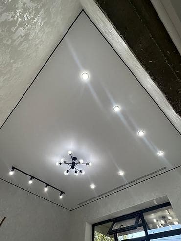 prima construction: Натяжной потолок Матовое Монтаж — 2