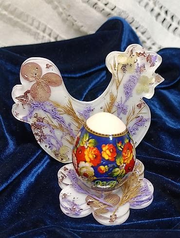 чехлы xr: Пасхальные подставки для яиц из эпоксидной смолы с натуральными — 5