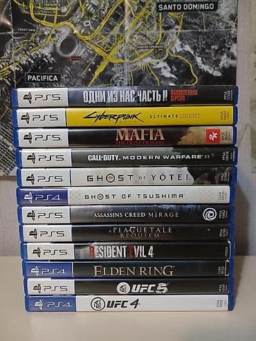 xbox us: Диски PS5/PS4: - Ghost of Yotei — 4000 - Mafia: The Old Country — — 1
