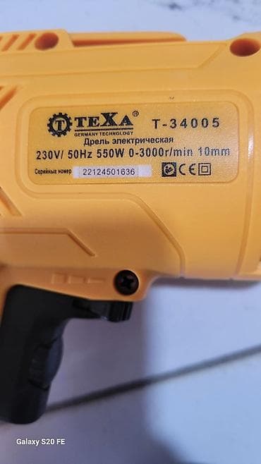 gitara lakewood: Электрическая дрель TEXA T-34005 - Тип: сетевая дрель - Питание: 230 — 2