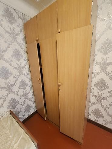 спальные гарнитуры продажа: Шифоньер, шкаф для одежды, Прямой, ЛДСП — 2