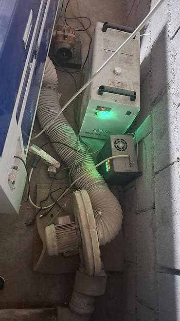 Производство строительных материалов: Лазерный станок с ЧПУ Для гравировки, Б/у — 4