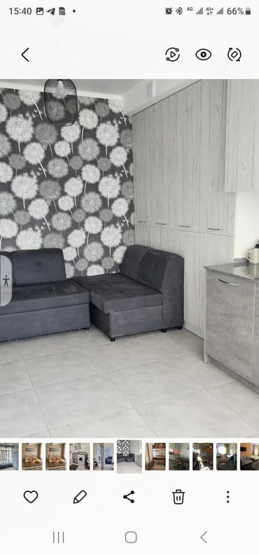 1ком квартира в аренду: 1 комната, Собственник, Без подселения, С мебелью полностью — 1