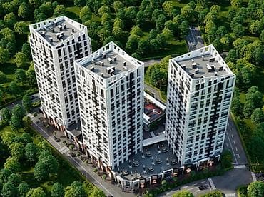 emark residens: 3 комнаты, 100 м², Элитка, 12 этаж, Готовая ПСО (под самоотделку) — 9