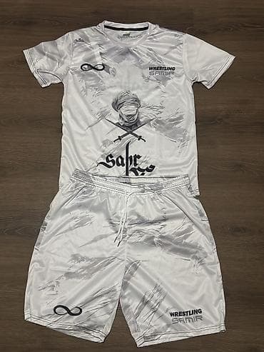 футболки с цифрами мужские: Мужской спортивный костюм, XL, Новый, цвет - Белый, Самовывоз, Бесплатная доставка, Платная доставка — 2