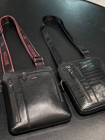 smart sensor: Классическая сумка, Butun, Турция, Материал: Натуральная кожа, Застежка на молнии, Мужские, Новый — 3