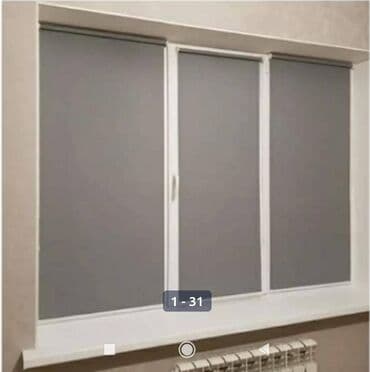 занавеска новый: Роллштор, Бишкек Жалюзи,День и ночь зебра, Римский шторы, Жалюзи — 3