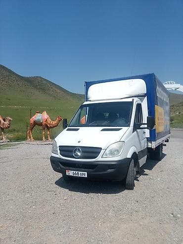Грузоперевозки на Mercedes-Benz Sprinter (тентованный борт) — 1