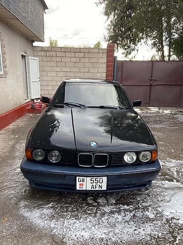 Унаа сатуу: BMW 5 series: 1991 г., 2.5 л, Кол менен иштөөчү, Бензин, Седан — 1