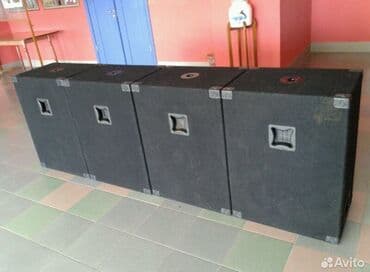 Микрофоны: Сабвуферы Electro‑Voice Eliminator i 18’’динамик! Цена за 4шт,в — 5